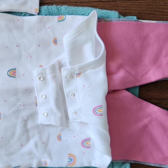 2 Pekkle Girls Outfits - Unicorns & Rainbows - BNWT - Picture 6 of 8